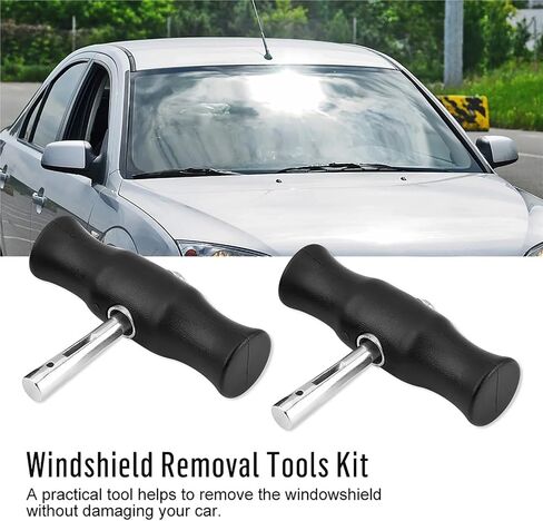 Car Windshield Removal Tools Kit Windscreen Window Glass Cutting Wire W/Handles in Saudi Arabia