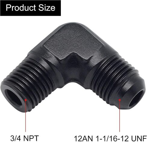 6AN الذكور مضيئة إلى 1/4 NPT محول تركيبات مستقيم الألومنيوم 1pc in Kuwait