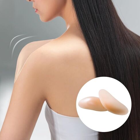 Silicone Shoulder Pads, Invisible Non-Slip Narrow Shoulder Enhancers, Self-Adhesive For Men And Women, Perfect For Sloped Shoulders And Improved Posture in Saudi Arabia