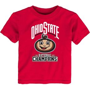 Ohio State Buckeyes Brutus 2024 National Champions Infant-Toddler-Youth T-Shirt in Kuwait