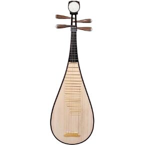 Chinese Lute Instrument, Pipa, Pi Pa, Chinese Instrument, Handcarved Aged Wood, 20-Yr Artisan Crafted, Natural Sound in Kuwait