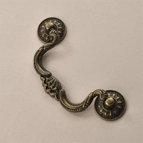 Vintage Retro Antique Bail Pull Handle 5.2" Cabinet Handles for Wooden Drawer Dresser Chest Cabinet Cupboard in Saudi Arabia