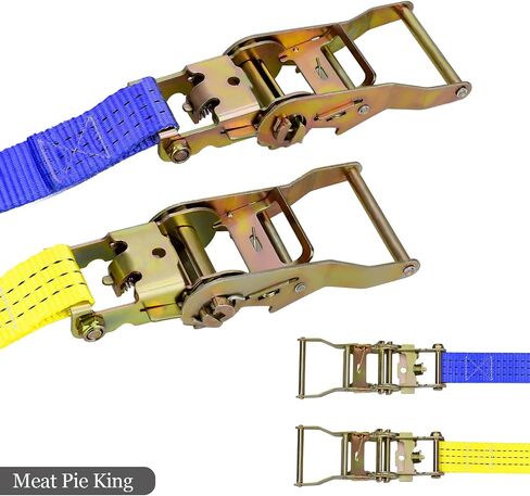 Heavy Duty Drum Handling Sling with 2 Adjustable Ratchet Straps, Reliable, Compatible with Forklift Cranes, Easy to Use (Maximum Load-Bearing Capacity of 4400 lb) in Saudi Arabia