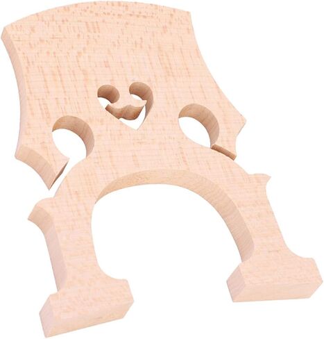 RitoeasySports Cello Bridge ، Bridge Musical Musical Wood Cello Parts Parts Assectory for 4/4 3/4 Cellos (4/4) in Saudi Arabia