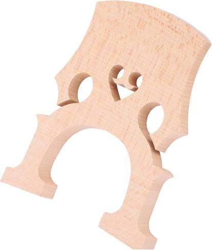 RitoeasySports Cello Bridge ، Bridge Musical Musical Wood Cello Parts Parts Assectory for 4/4 3/4 Cellos (4/4) in Saudi Arabia