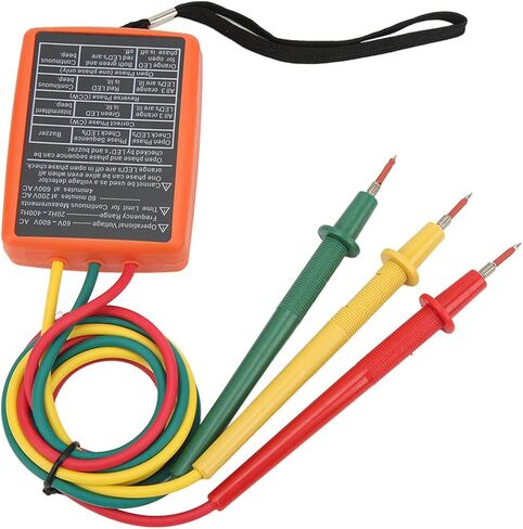 3 مرحلة التناوب مقياس ، AC 60 600V اختبار المرحلة الرقمية SM852B مع مقطع لاختبار كهرباء عامل المصنع in Kuwait