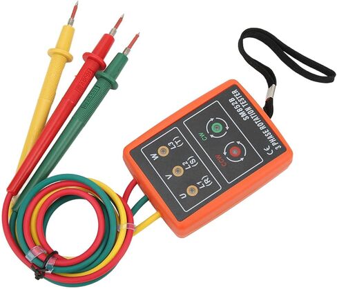 3 مرحلة التناوب مقياس ، AC 60 600V اختبار المرحلة الرقمية SM852B مع مقطع لاختبار كهرباء عامل المصنع in Kuwait