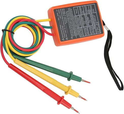 3 مرحلة التناوب مقياس ، AC 60 600V اختبار المرحلة الرقمية SM852B مع مقطع لاختبار كهرباء عامل المصنع in Kuwait