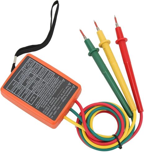 3 مرحلة التناوب مقياس ، AC 60 600V اختبار المرحلة الرقمية SM852B مع مقطع لاختبار كهرباء عامل المصنع in Kuwait