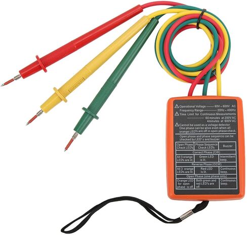 3 مرحلة التناوب مقياس ، AC 60 600V اختبار المرحلة الرقمية SM852B مع مقطع لاختبار كهرباء عامل المصنع in Kuwait