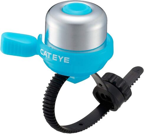 CATEYE PB-1100P Wind Bell – Colorful Brass Bike Bell, Youth Cycling Safety, Tool-Less FlexTight™ Mount Fits Road, MTB, Kids Bicycles, Loud 60 Decibel Ring Sound in Saudi Arabia
