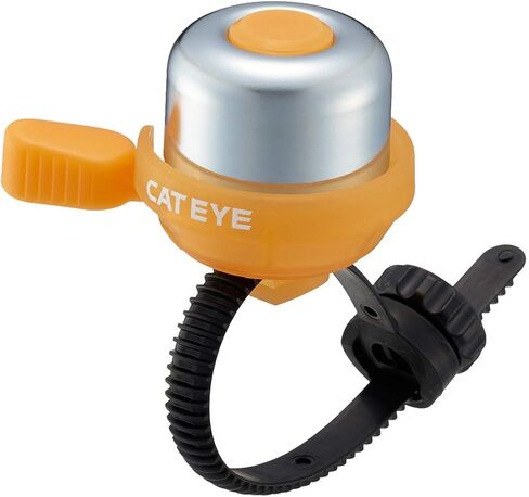CATEYE PB-1100P Wind Bell – Colorful Brass Bike Bell, Youth Cycling Safety, Tool-Less FlexTight™ Mount Fits Road, MTB, Kids Bicycles, Loud 60 Decibel Ring Sound in Saudi Arabia