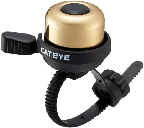 CATEYE PB-1100P Wind Bell – Colorful Brass Bike Bell, Youth Cycling Safety, Tool-Less FlexTight™ Mount Fits Road, MTB, Kids Bicycles, Loud 60 Decibel Ring Sound in Saudi Arabia
