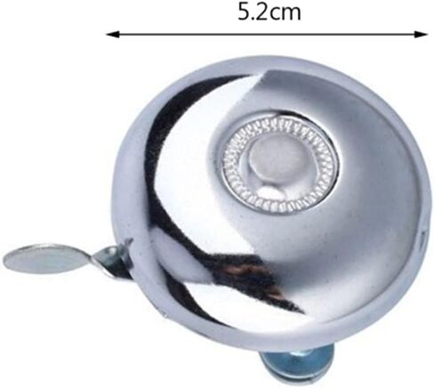Bike Bell, Rotary Action, for City Bikes, Cruisers, Road Bikes or MTB, Fits Handlebar diameters 21 to 24mm, Riten Bicycle Bell in Saudi Arabia