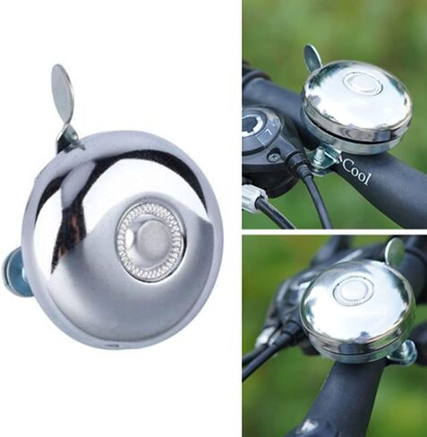 Bike Bell, Rotary Action, for City Bikes, Cruisers, Road Bikes or MTB, Fits Handlebar diameters 21 to 24mm, Riten Bicycle Bell in Saudi Arabia