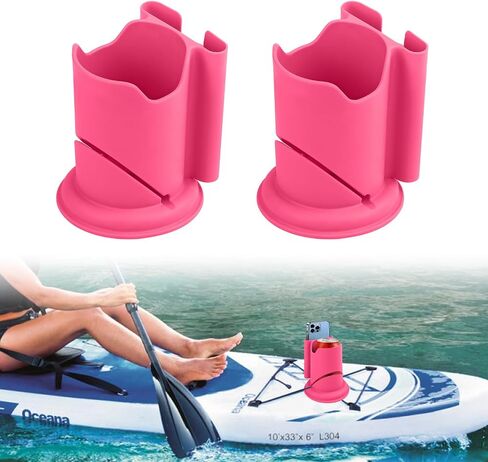 حامل كوب Paddleboard Angar ، لوح مجداف وحامل مشروب قوارب الكاياك ، 2 في 1 مشروب مضاد للانفادة والهاتف in Kuwait