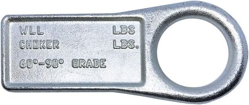 CBI Pipe & Supply Stamped Chain - موصلات سلسلة لصنع الحرف والمجوهرات - علامات حبال السلسلة Duarble (مختومة مع حد حمل العمل) مصنوعة من الصلب المزور المجلفن (حزمة 25 علامة) in Saudi Arabia