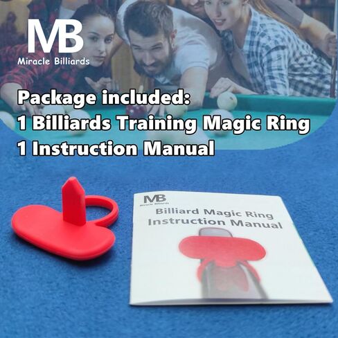 Professional Billiards Training Aids Ring, Improve Pool Skills Perfect for Beginners & Intermediate Players Billiard Practice Tools -Silicone Trainer for Pool Table Cues Accessories and Equipment in Saudi Arabia