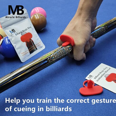 Professional Billiards Training Aids Ring, Improve Pool Skills Perfect for Beginners & Intermediate Players Billiard Practice Tools -Silicone Trainer for Pool Table Cues Accessories and Equipment in Saudi Arabia