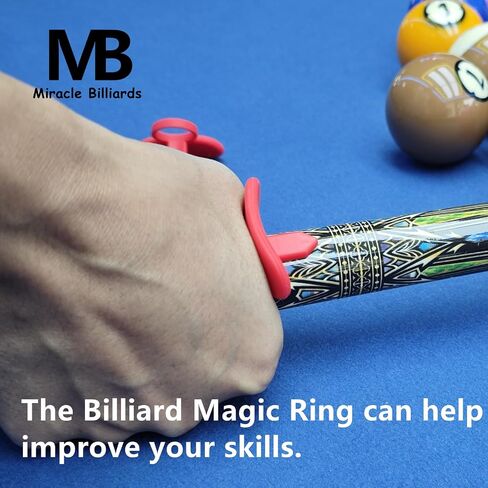 Professional Billiards Training Aids Ring, Improve Pool Skills Perfect for Beginners & Intermediate Players Billiard Practice Tools -Silicone Trainer for Pool Table Cues Accessories and Equipment in Saudi Arabia