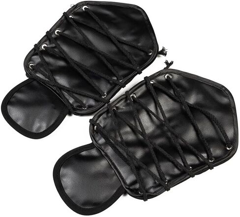 Tactical Arm Protector, Samurai Arm Guard Bracers, 1Pair Adjustable Non-slip Gear Forearm Armor Guard, Military Combat Protector Defense Gear in Saudi Arabia