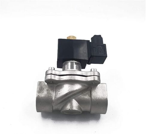 1/4 1/2 3/4 1 Inch Normally Open N/O Electric Solenoid Valve DN8 DN15 DN20 DN25 Stainless Steel Water Oil DC12V 24V AC220V Useful(Ac220v,DN25) in Saudi Arabia