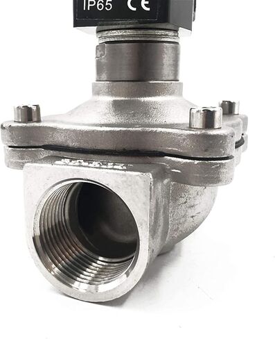 1/4 1/2 3/4 1 Inch Normally Open N/O Electric Solenoid Valve DN8 DN15 DN20 DN25 Stainless Steel Water Oil DC12V 24V AC220V Useful(Ac220v,DN25) in Saudi Arabia