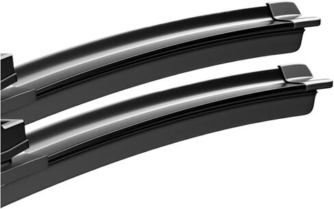 ملائمة لـ Lincoln MKT 2010-2018 Front Windshield Wiper Blades 2PCS Windscreen Window Accessories 2011 2012 2013 2015 2015 2017 (Black) in Kuwait