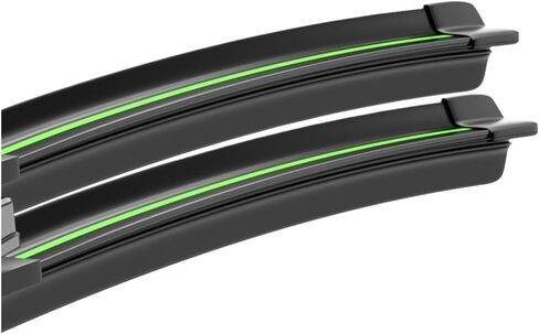 ملائمة لـ Lincoln MKT 2010-2018 Front Windshield Wiper Blades 2PCS Windscreen Window Accessories 2011 2012 2013 2015 2015 2017 (Black) in Kuwait