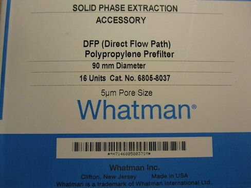 Whatman 6805-8037 Polypropylene preflter 90mm DFP (حزمة 16) in Saudi Arabia