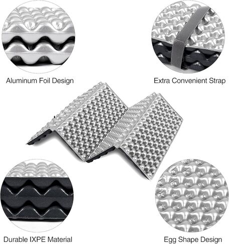 حقائب الظهر على الظهر على الظهر الرغوة Redcamp ، وسادة مقعد مقعد مقاومة للطي قابلة للطي. in Kuwait