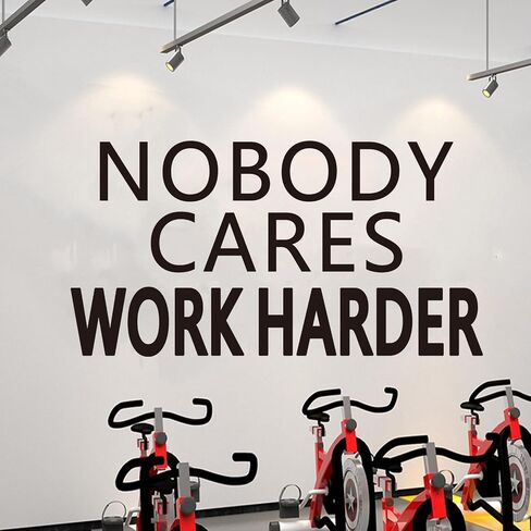 Sealtune Gym Gym Wall Scals - Inspirational Quotes ملصقات جدار المكتب - الفصل الدراسي المدرسي Home Garage Vinyl Art Decor - الحد الوحيد الخاص بك هو 15 "x18" in Kuwait
