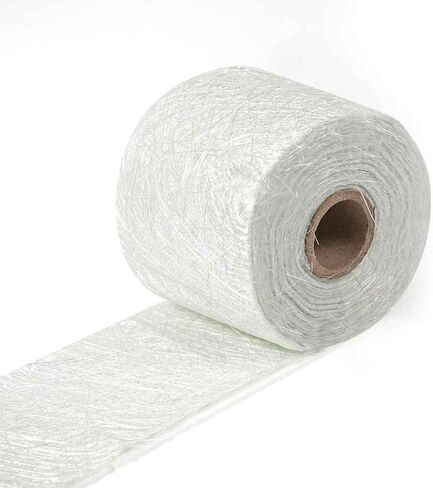 Fiberglass Chopped Strand Mat, 1.5 oz,Fiberglass Repair kit,Easy to Use，Strong Glass Fiber for Structural Reinforcement (8 inch,5 Yards) in Kuwait