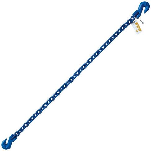Grade 100 5/16"x10' Binder Chain Lifting Chain Sling Clevis Grab Hooks Working Load Limit 5700 LBS Breaking Strength 22800 LBS in Saudi Arabia