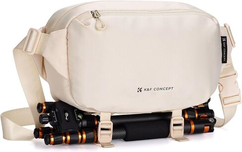 K&F Concept 2 في 1 حقيبة حبال اليومية حقيبة الكتف والتصوير متعدد الوظائف كاميرا Crossbody Camera DSLR حقيبة محمولة in Kuwait