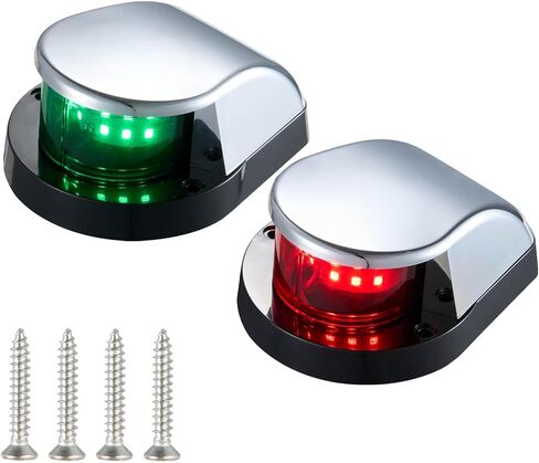 CZC AUTO Boat Navigation Light, Bi-Color Bow Light for Pontoon, Yacht, Skiff and Small Boats in Saudi Arabia