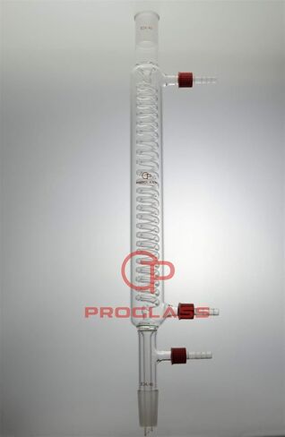 300mm Graham Condenser with Vacuum Hose Connector,24/40 Joint in Saudi Arabia