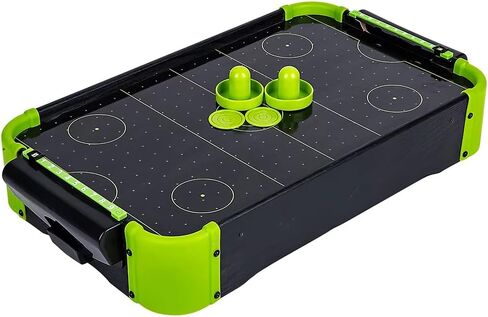 20 "x12.25" Neon Wooden Tabletop Air Hockey Game in Saudi Arabia
