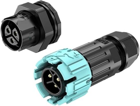Waterproof Aviation 2/3/4/5 core Wire-to-Board Male-Female Plug-in m19 self-Locking Push-on Connector(EW M19 3 core 3.5-7mm 20A) in Saudi Arabia