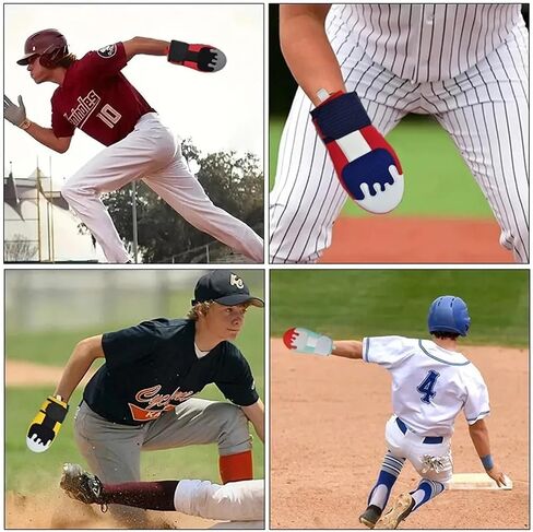 Baseball and Softball Sliding Gloves for Youth, Baseball Gloves, Left and Right Hand Optional, Suitable for competitions or stadiums in Saudi Arabia