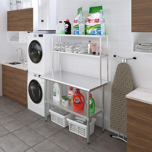 AMGOOD مزدوج الفولاذ المقاوم للصدأ NSF - العديد (36 "طويلة × 14" عميقة) in Saudi Arabia
