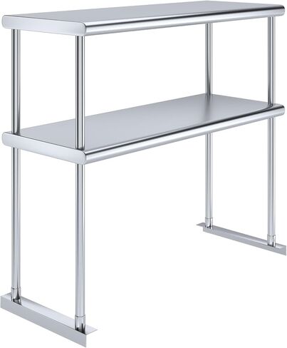 AMGOOD مزدوج الفولاذ المقاوم للصدأ NSF - العديد (36 "طويلة × 14" عميقة) in Saudi Arabia