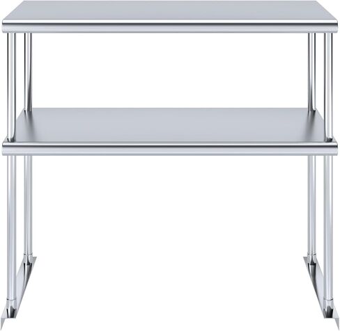 AMGOOD مزدوج الفولاذ المقاوم للصدأ NSF - العديد (36 "طويلة × 14" عميقة) in Saudi Arabia