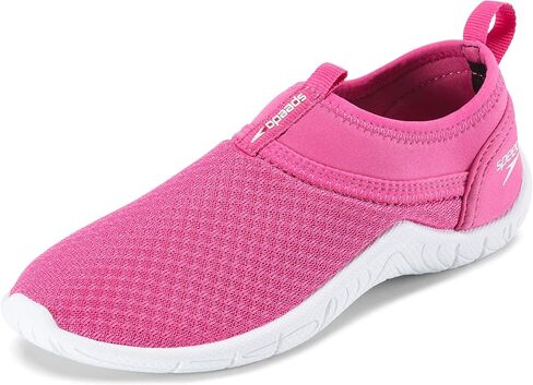 Speedo Kid's Kids' Surfwalker Pro Mesh Water Shoe Shoe, black/grey, 3 Regular US Little Kid in Saudi Arabia