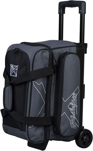 KR Strikeforce Hybrid X Double Roller Bowling Bag - Holds Two Balls, Shoes, Cleaners & Accessories - Multiple Colors in Saudi Arabia