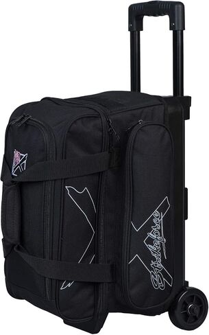 KR Strikeforce Hybrid X Double Roller Bowling Bag - Holds Two Balls, Shoes, Cleaners & Accessories - Multiple Colors in Saudi Arabia