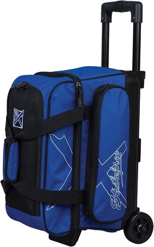 KR Strikeforce Hybrid X Double Roller Bowling Bag - Holds Two Balls, Shoes, Cleaners & Accessories - Multiple Colors in Saudi Arabia