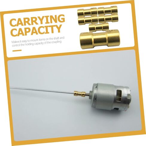 موصل المحرك مرن المقرنة مجموعة 6pcs 2mm إلى 2 مم مقاومة النحاس عالية للآلات in Saudi Arabia