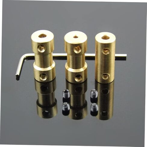 موصل المحرك مرن المقرنة مجموعة 6pcs 2mm إلى 2 مم مقاومة النحاس عالية للآلات in Saudi Arabia