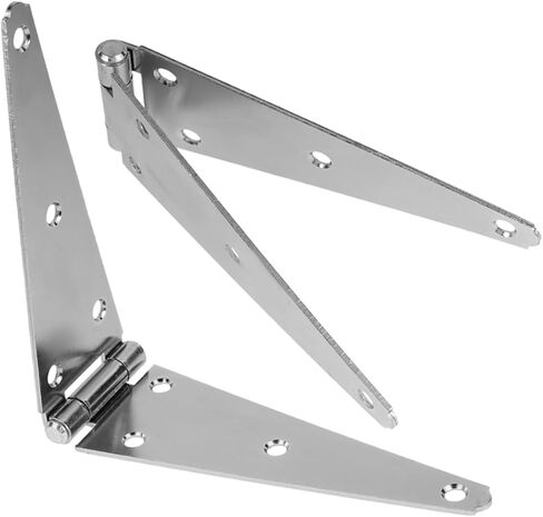 Cabilock 2pcs مفصلات كبيرة الوزن ثقيلة لوحة مزدوجة المفصلات الثقيلة الحديد المجلفن للبوابات الأبواب in Saudi Arabia